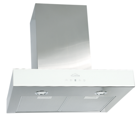 Elikor Агат 60Н-1000-Е4Д нерж/белый вытяжка купольная
