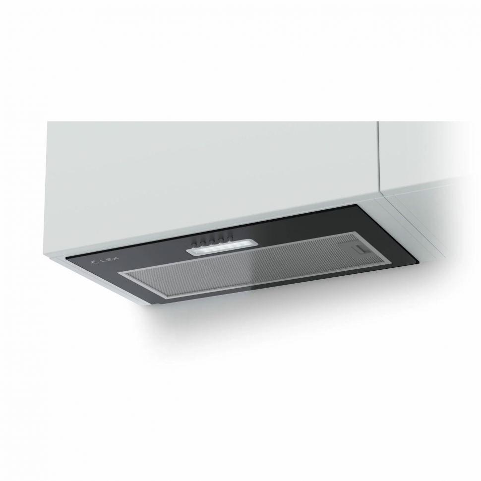 Lex GS BLOC LIGHT 600 BLACK вытяжка
