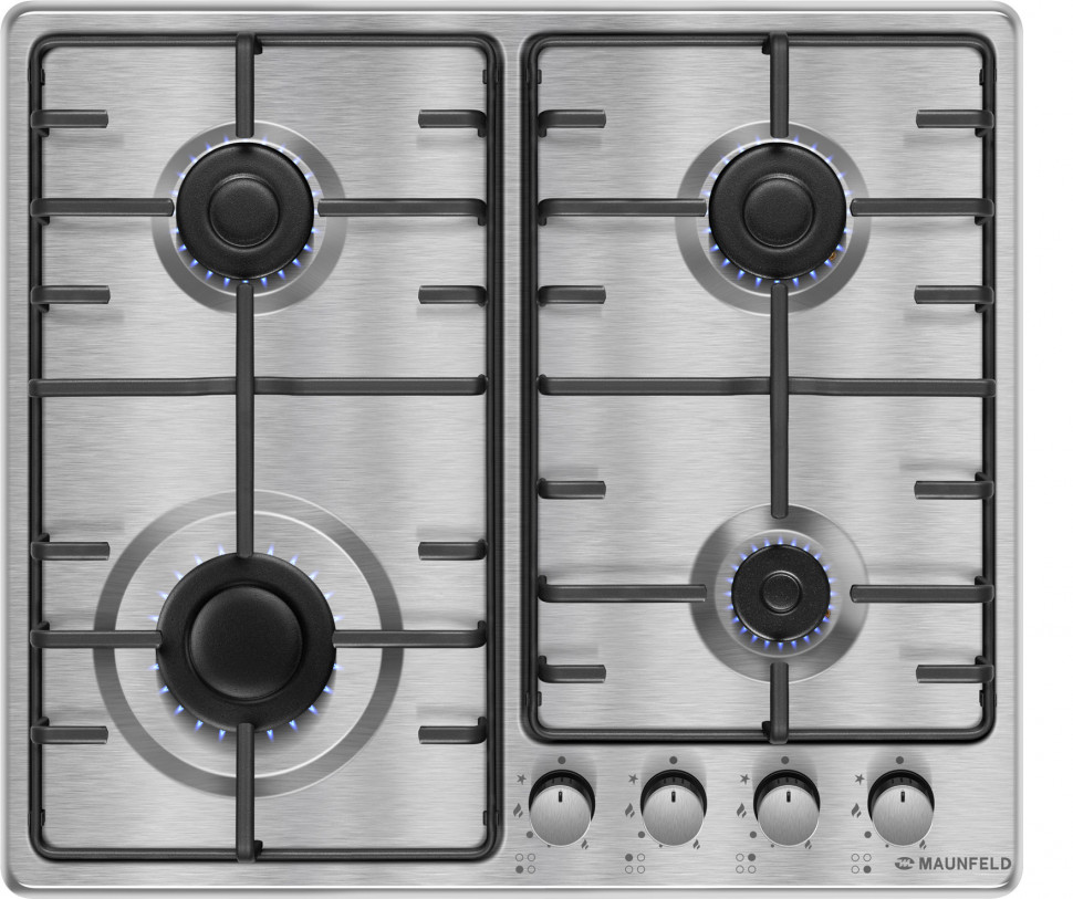 Maunfeld EGHS.64.3STS-ES/G газовая варочная панель