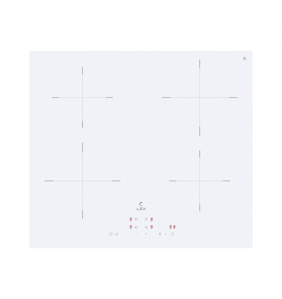 Lex EVI 640A WH индукционная варочная панель