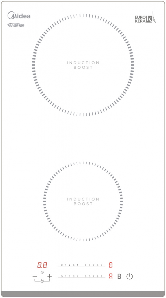 Midea MIH32730FW индукционная варочная панель