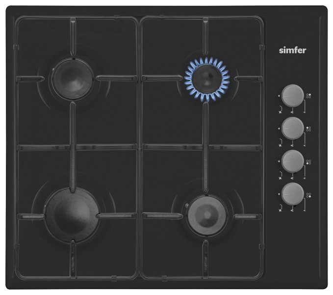 Simfer H60Q40B411 газовая варочная панель