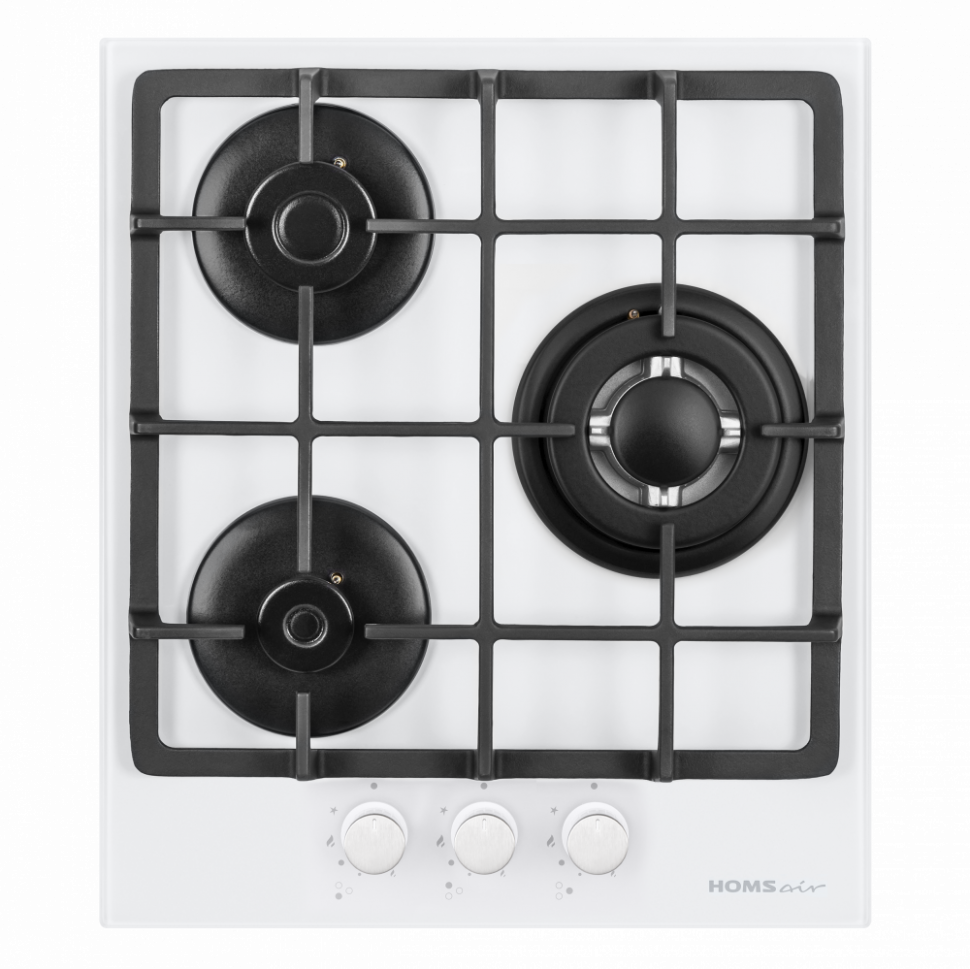 HOMSair HGG433TGCWH газовая варочная панель