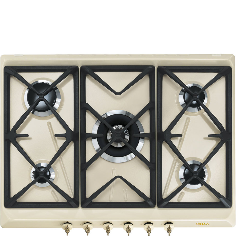 Smeg SRV876POGH газовая варочная панель 70 см