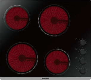 Brandt BPV6410B электрическая варочная панель