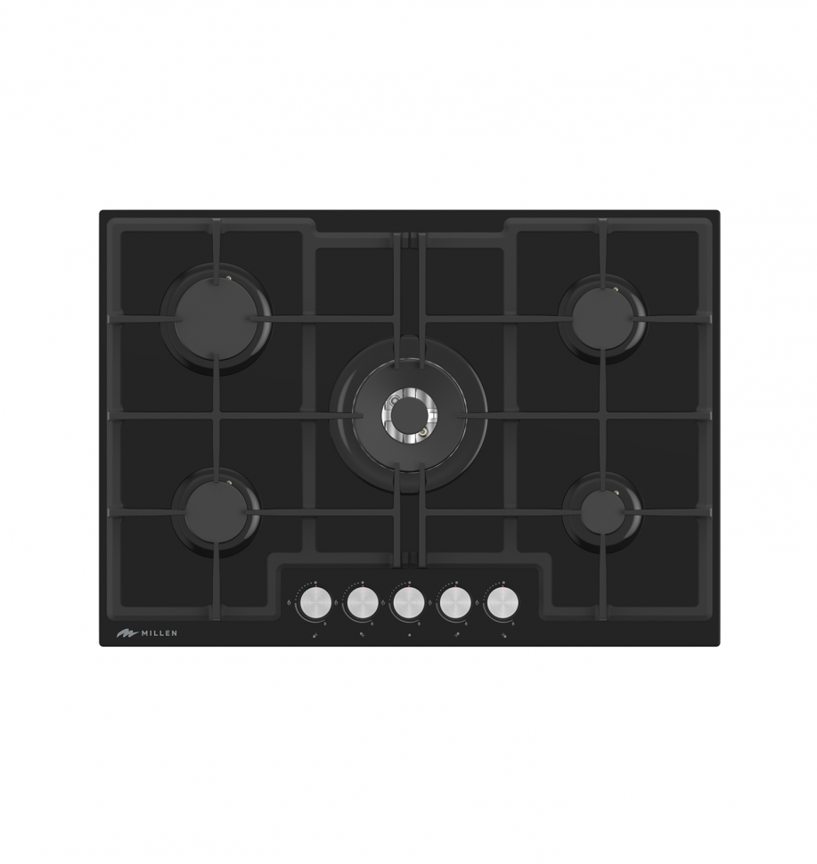 Millen MGHGD 7501 BL газовая варочная панель