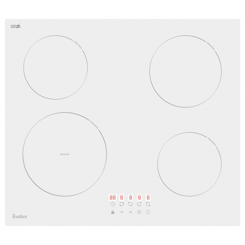 Evelux HEI 641 W индукционная варочная панель