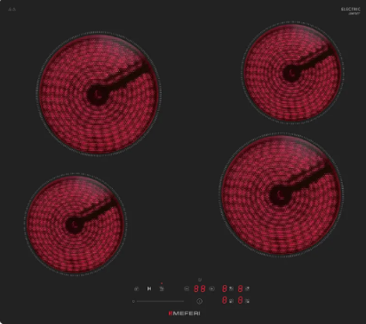 Meferi MEH604BK COMFORT электрическая варочная панель