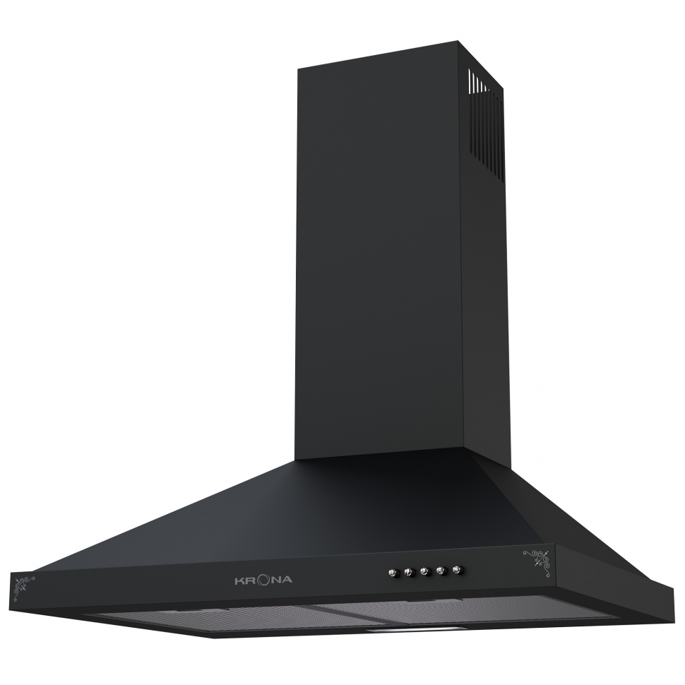 Krona steel BELLA RETRO 600 BLACK PB вытяжка