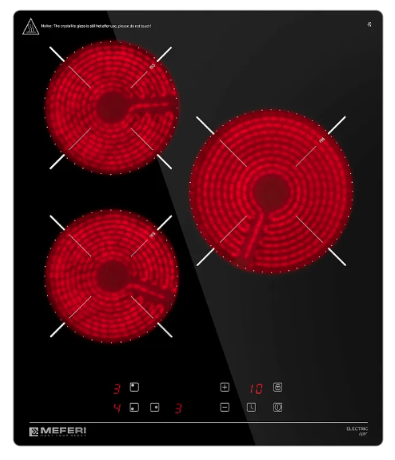 Meferi MEH453BK LIGHT электрическая варочная панель