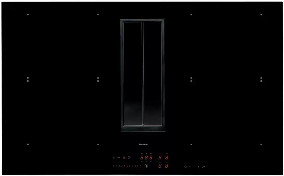 Falmec QUANTUM PRO индукционная варочная панель с вытяжкой