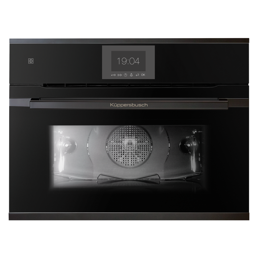 Kuppersbusch CBP 6550.0 S2 Black Chrome компактный духовой шкаф с системой пиролитической очистки