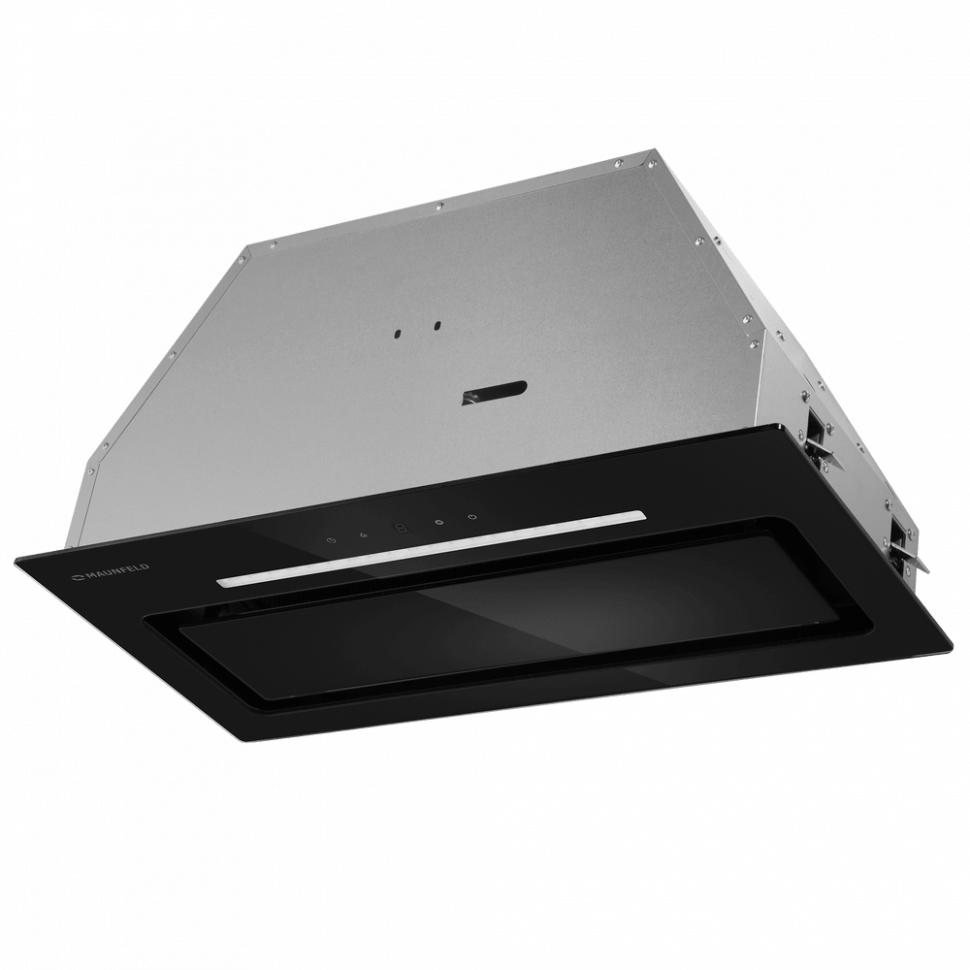 Maunfeld TRAPEZE 602SGG Black вытяжка
