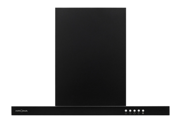 Krona steel RINA 600 BLACK PB вытяжка