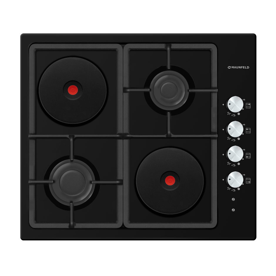 Maunfeld EEHE.64.5EB/KG комбинированная варочная панель