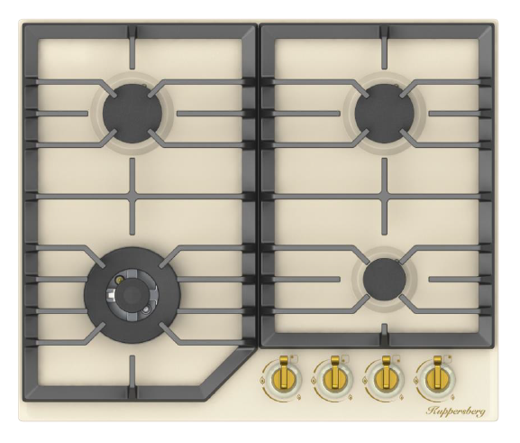Kuppersberg FS 603 C Bronze газовая варочная поверхность