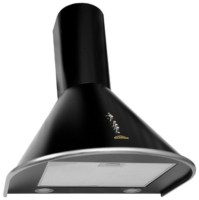Elikor Омега 60П-650-К3Д черный/нерж вытяжка купольная