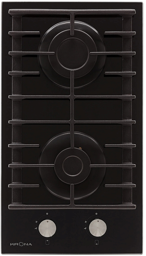 Krona steel HAGEL 30 BL газовая варочная поверхность