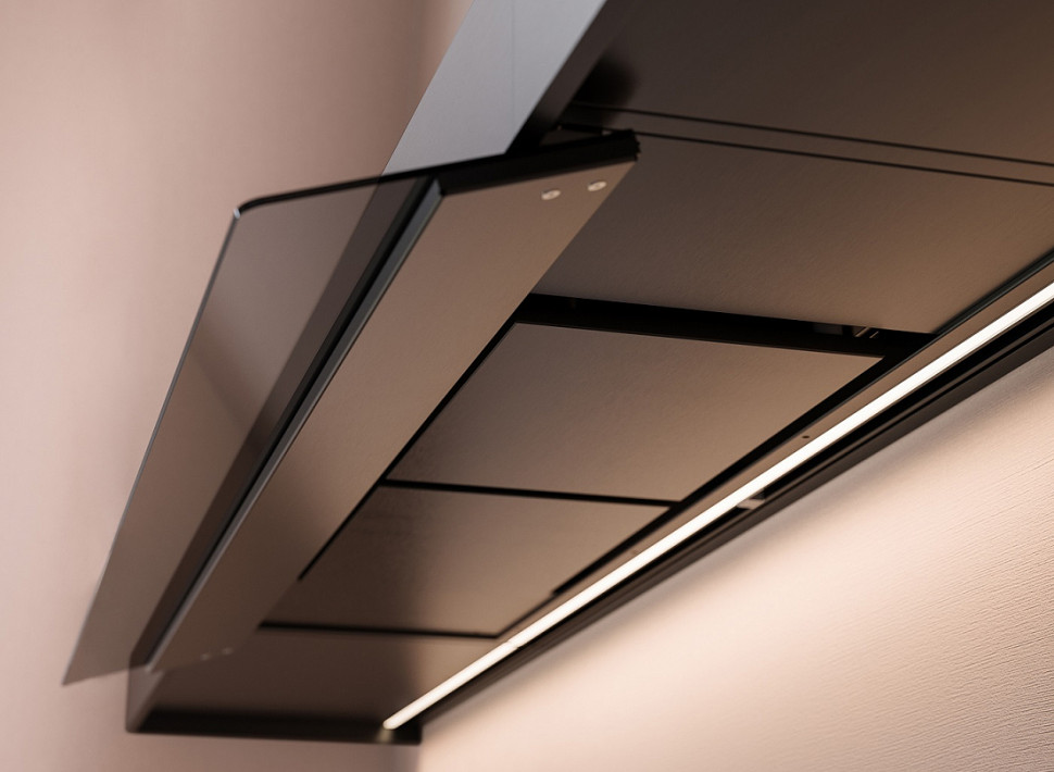 Falmec SHELF 120 NERO (режим рециркуляции) вытяжка