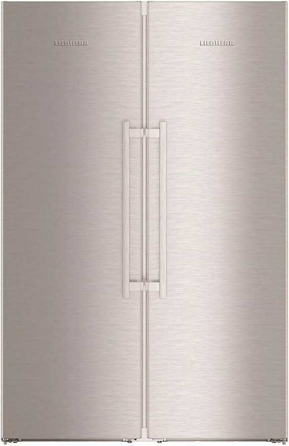 Liebherr SBSes 8773 отдельностоящий комбинированный холодильник Side-by-Side (SKBes4370+SGNes 4375)