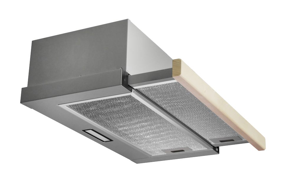 LEX HUBBLE 2M 600 RAW WOOD вытяжка встраиваемая телескопическая