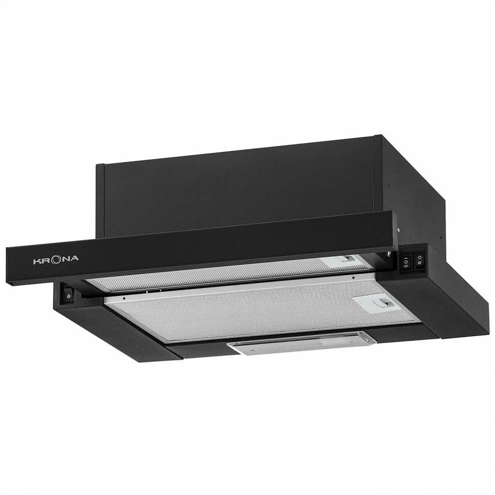 Krona steel KAMILLA 450 BLACK вытяжка