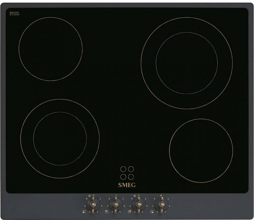 Smeg P864AO электрическая варочная панель