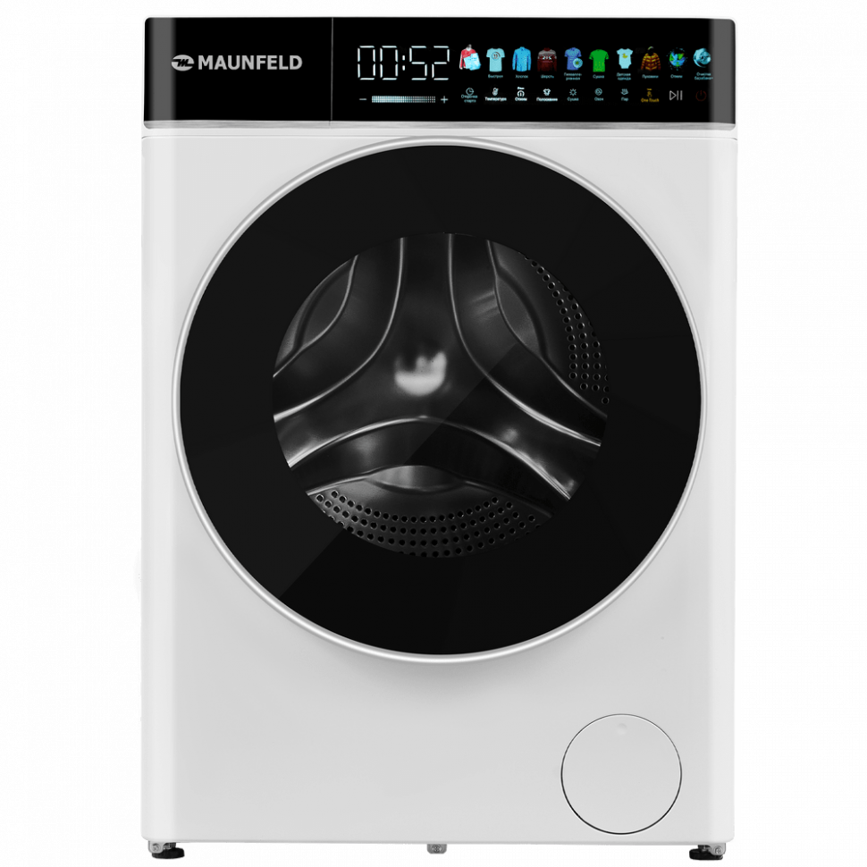 Maunfeld MFWD1295WH05 отдельностоящая стиральная машина