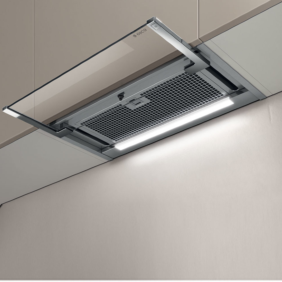 Elica GLASS OUT IX/A/90 встраиваемая в шкаф вытяжка