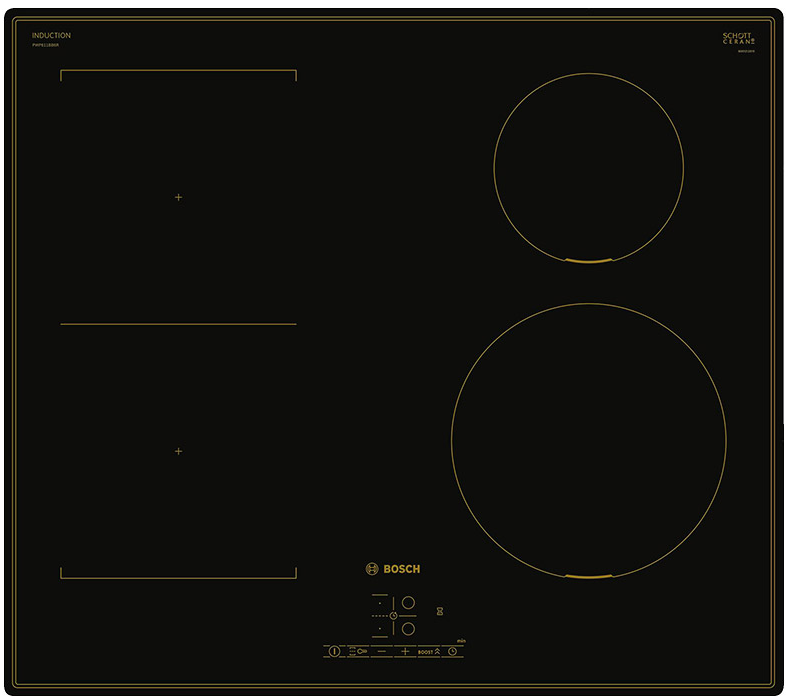 Bosch PWP611BB6R индукционная варочная панель