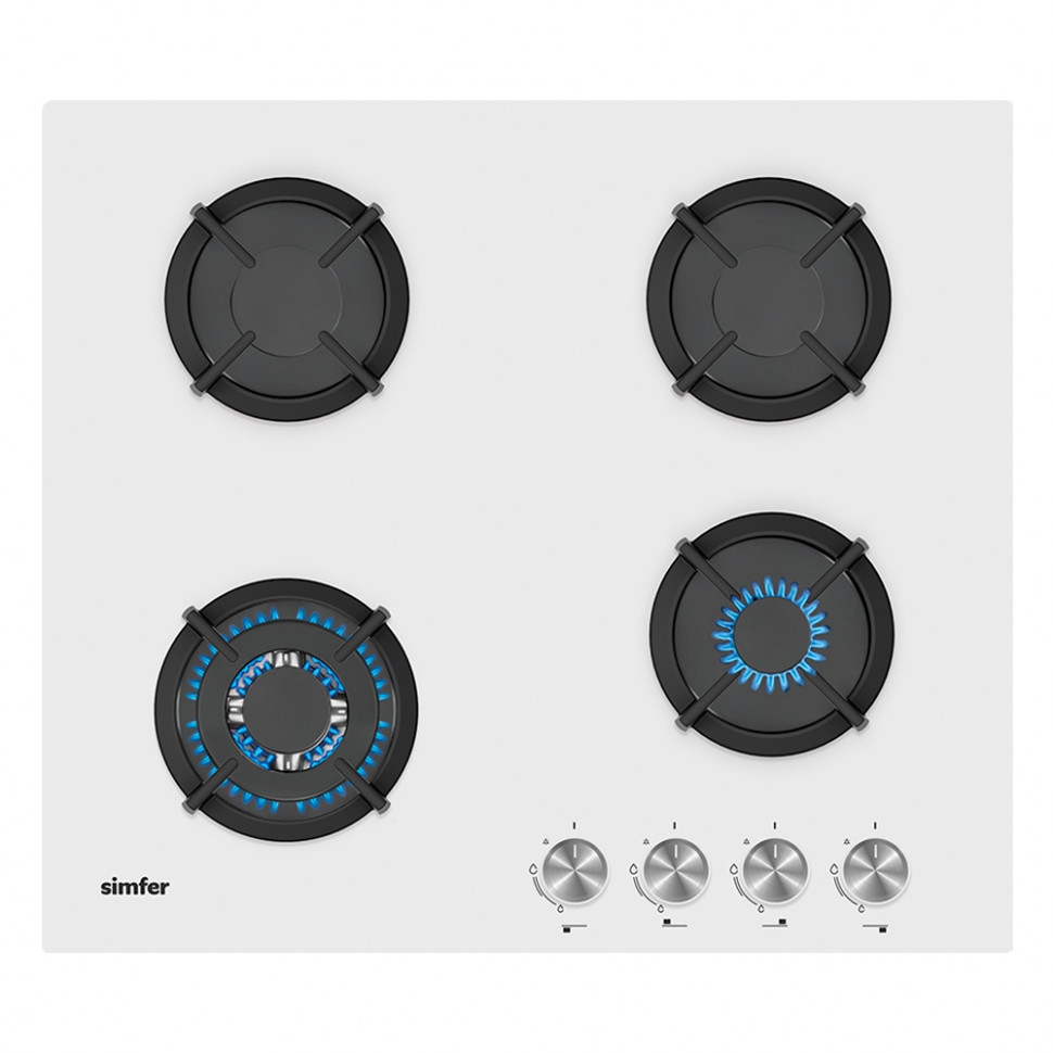 Simfer H60N41W571 газовая варочная панель