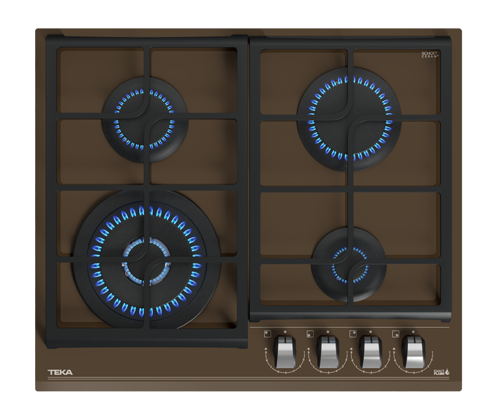 Teka GZC 64320 XBN LONDON BRICK BROWN газовая варочная панель