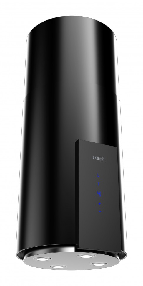 Konigin Equilibrium Black Glass 7A-EQ39-0102 вытяжка