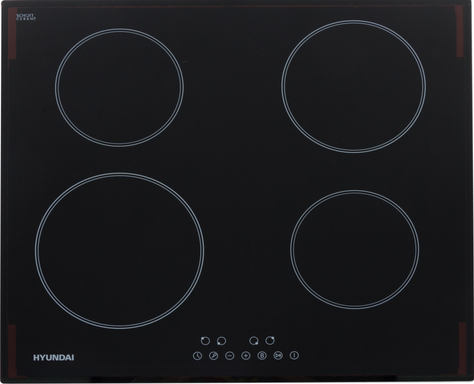 Hyundai HHI 6750 BG электрическая варочная поверхность