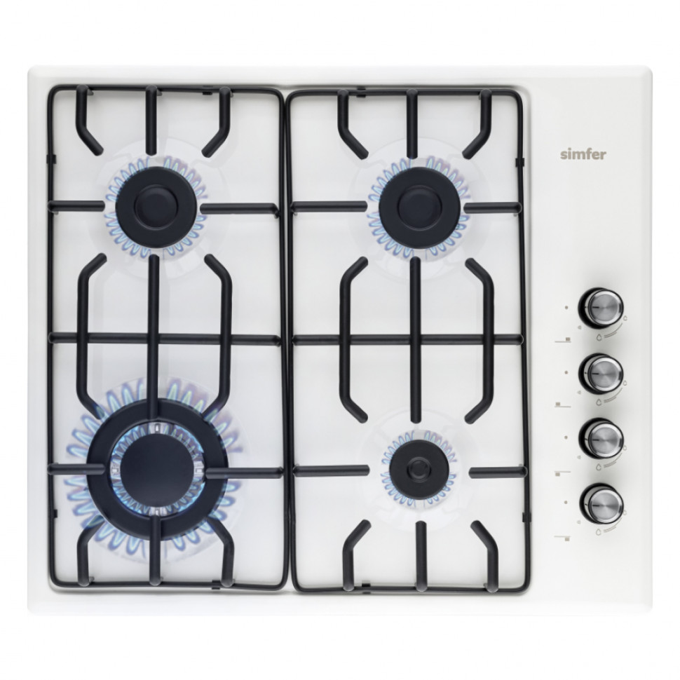 Simfer H60Q41W571 газовая варочная панель