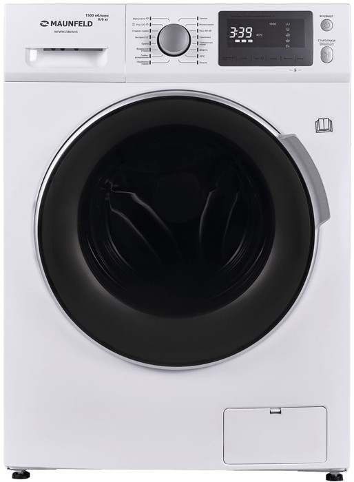 Maunfeld MFWM1586WHS отдельностоящая стиральная машина Maunfeld MFWM1586WHS отдельностоящая стиральная машина