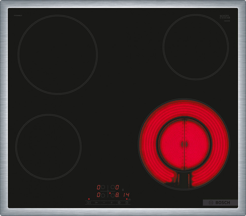 Bosch PKF645BB1R электрическая варочная панель