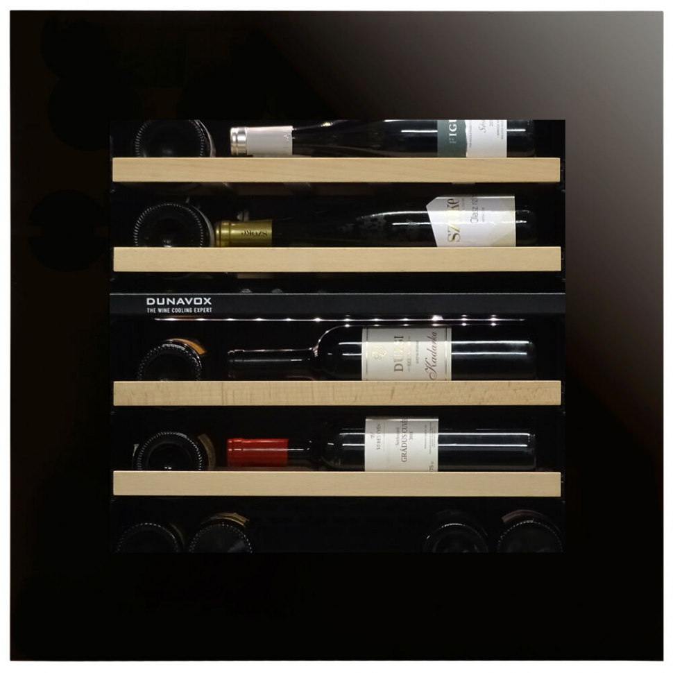 Dunavox DAB-26.69DB.TO встраиваемый винный шкаф