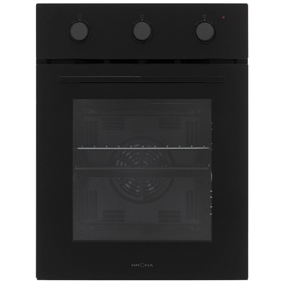Krona steel LYRA 45 BL/BL электрический духовой шкаф