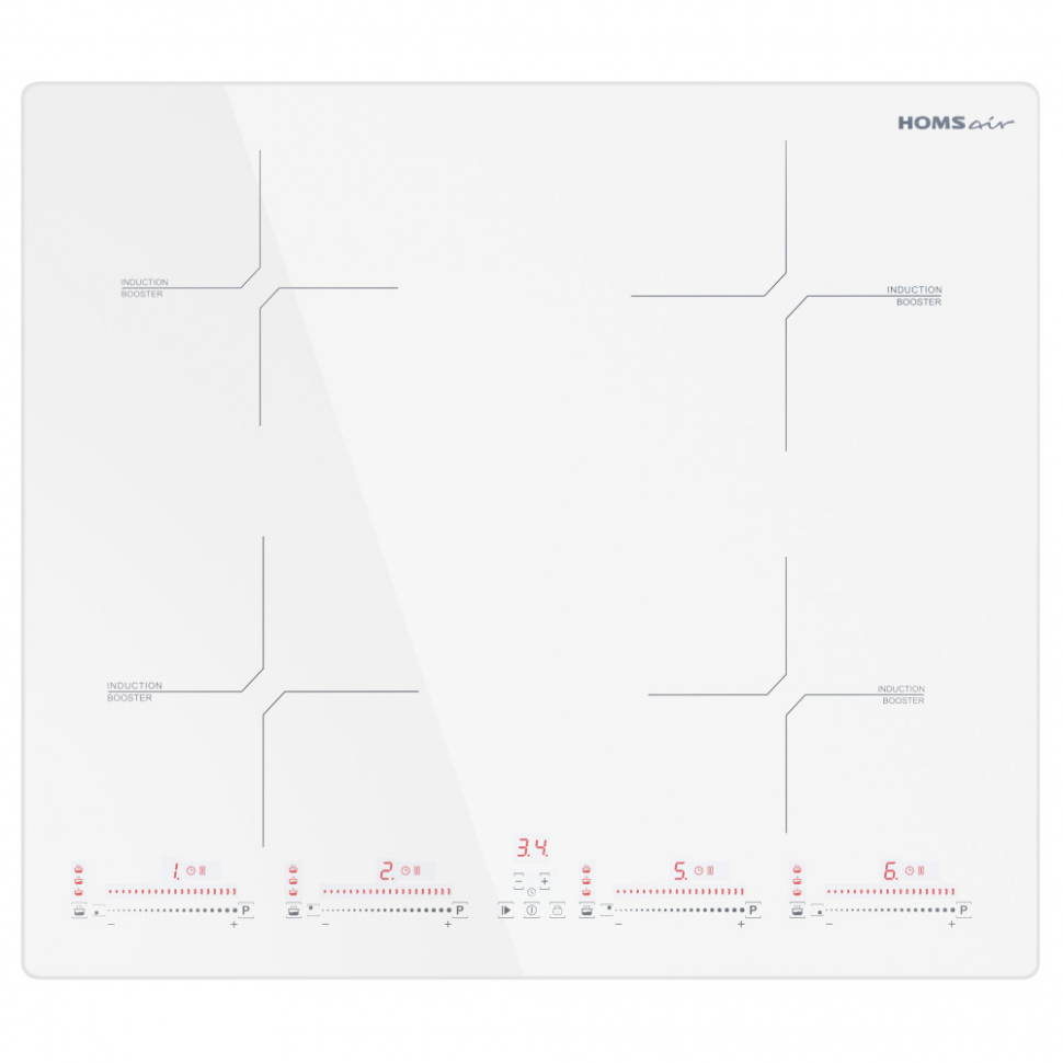 HOMSair HIC64SWH Inverter индукционная варочная панель