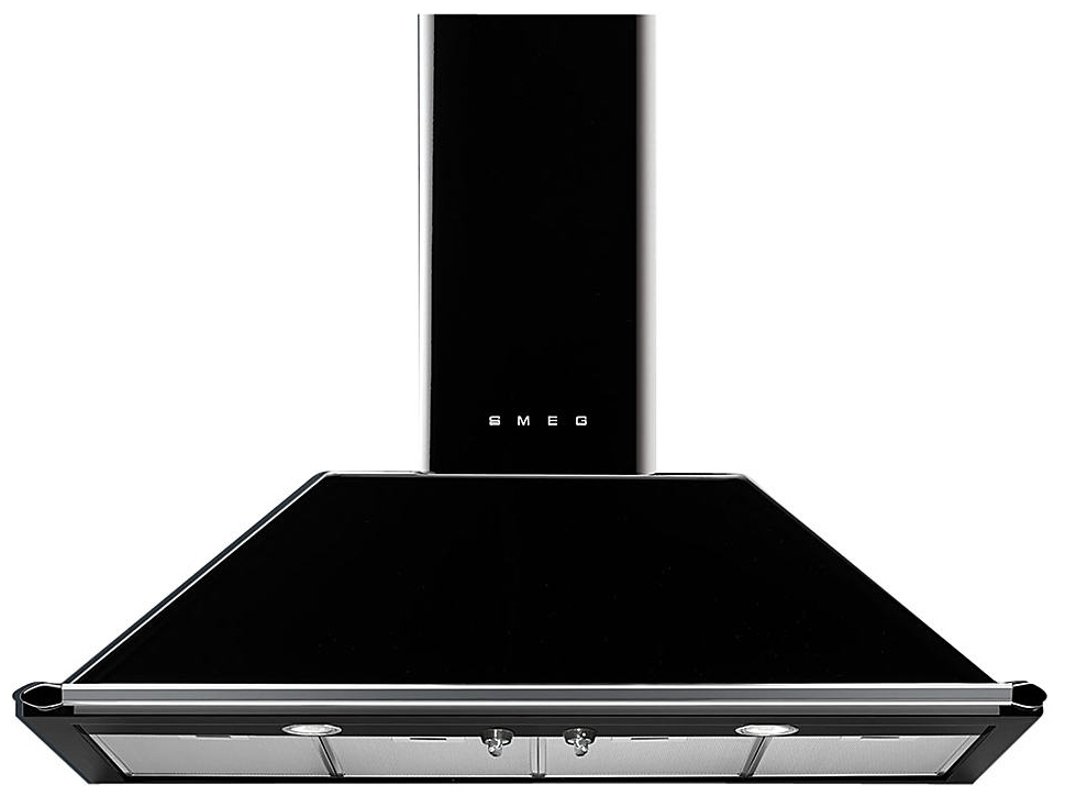 Smeg KT110BLE вытяжка настенная 110 см черный