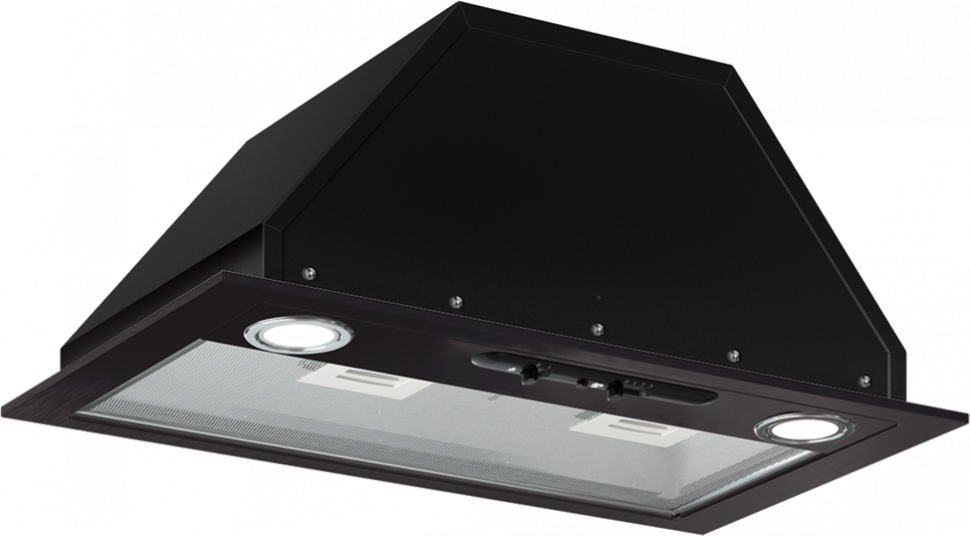 Elikor Блок врезной 52П-400-П3Д черный/черный вытяжка встраиваемая