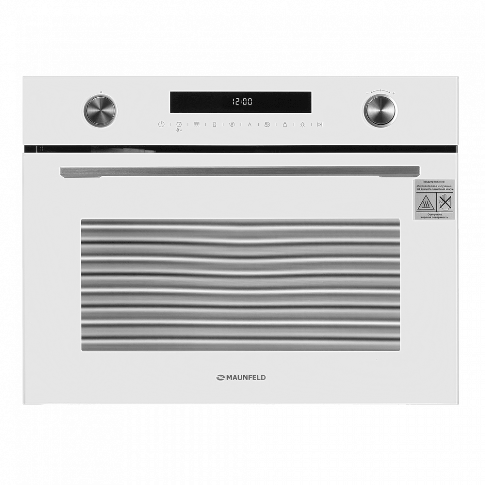 Maunfeld MCMO5015MFW компактный духовой шкаф с cвч