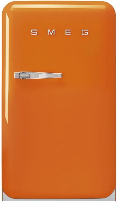 Smeg FAB10ROR6 отдельностоящий однодверный холодильник оранжевый