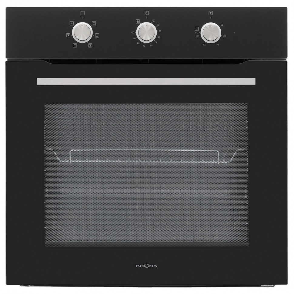 Krona steel ARADEO 60 BL электрический духовой шкаф