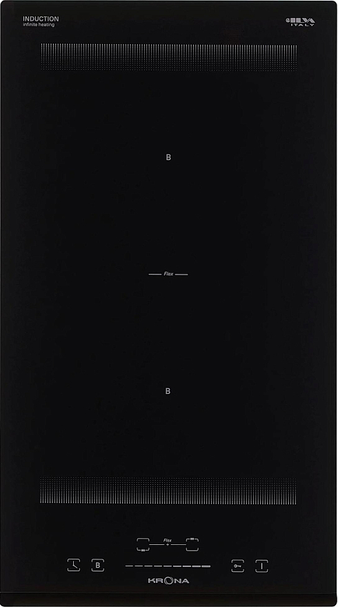Krona steel ETERNO 30 BL индукционная варочная поверхность