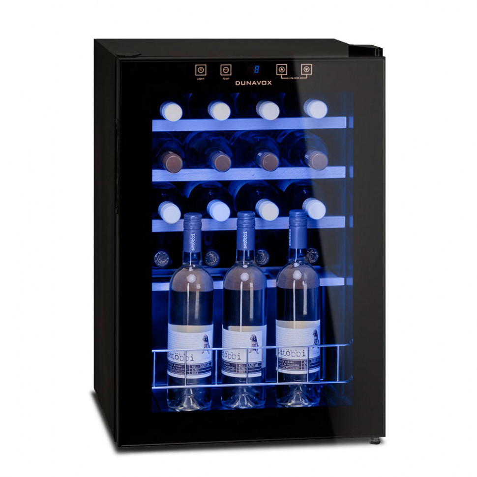 Dunavox DXFH-20.62 винный шкаф 20 бутылок Dunavox DXFH-20.62 винный шкаф 20 бутылок