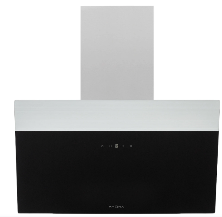 Krona steel KRISTEN A 600 black S вытяжка