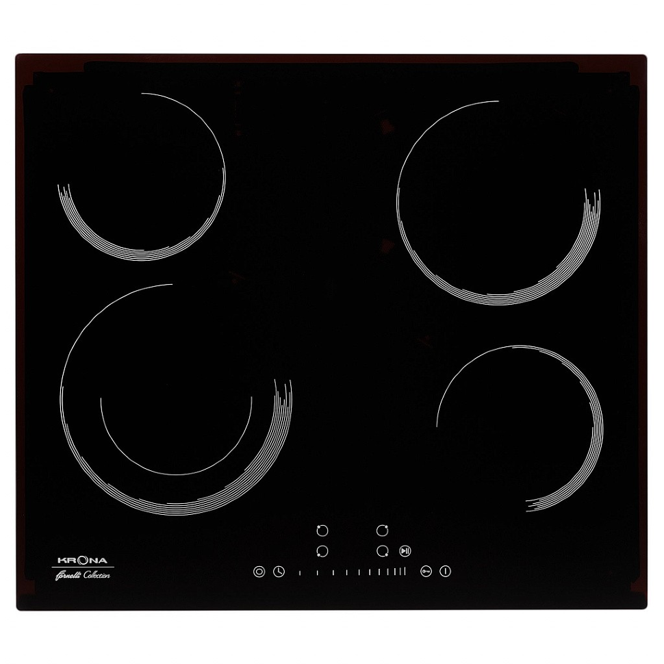 Krona steel ORSA 60 BL электрическая варочная поверхность