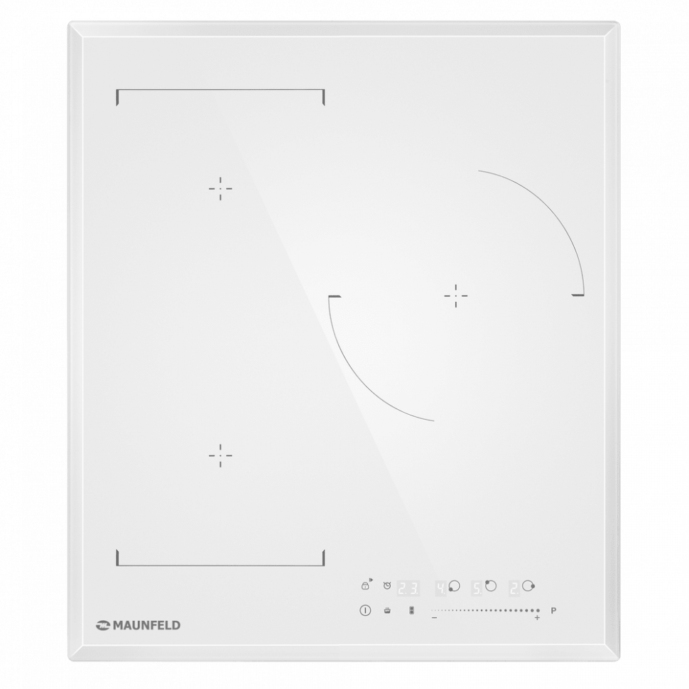 Maunfeld CVI453SBWH LUX Inverter индукционная варочная панель